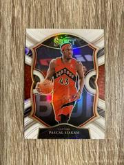 Pascal Siakam [White Prizm] Basketball Cards 2020 Panini Select Prices