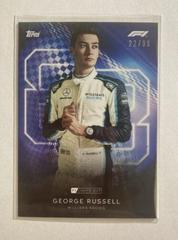 George Russell [Blue] Racing Cards 2021 Topps Formula 1 Lights Out Prices