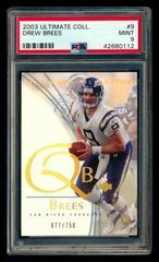 Drew Brees Football Cards 2003 Ultimate Collection Prices