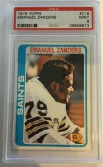 Emanuel Zanders #218 Football Cards 1978 Topps Prices
