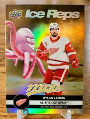 Dylan Larkin, Al The Octopus [Gold] #IR-25 Hockey Cards 2023 Upper Deck MVP Ice Reps Prices