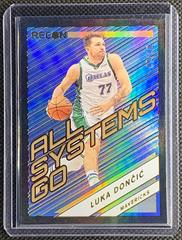 Luka Doncic [Gold] Basketball Cards 2021 Panini Recon All Systems Go Prices