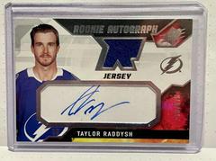 Taylor Raddysh [Patch] #TR Hockey Cards 2021 SPx Rookie Auto Jersey Prices
