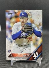 Julio Urias [Metallic Snowflake] Baseball Cards 2016 Topps Holiday Prices