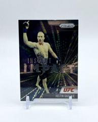 Justin Gaethje [Silver] #15 Ufc Cards 2021 Panini Prizm UFC Instant Impact Prices
