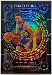 Stephen Curry #10 Basketball Cards 2022 Panini Obsidian Orbital Prices