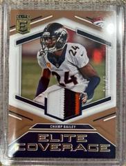 Champ Bailey [Prime] #15 Football Cards 2023 Panini Donruss Elite Coverage Prices