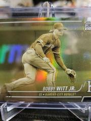 Bobby Witt Jr. [Gold] Baseball Cards 2022 Stadium Club Chrome Prices
