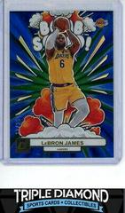 LeBron James [Blue Green] Basketball Cards 2023 Panini Donruss Bomb Squad Prices