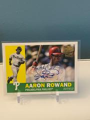 Aaron Rowand Baseball Cards 2022 Topps Archives 1960 Fan Favorites Autographs Prices