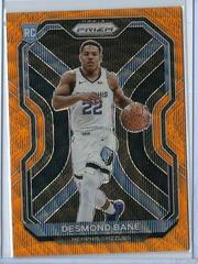 Desmond Bane [Orange Wave Prizm] Basketball Cards 2020 Panini Prizm Prices