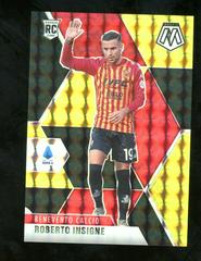 Roberto Insigne [Choice Black Gold Mosaic] Soccer Cards 2020 Panini Mosaic Serie A Prices