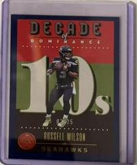 Russell Wilson [Indigo] #DOD-19 Football Cards 2023 Panini Legacy Decade of Dominance Prices