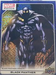 Black Panther [Blue Traxx] Marvel 2023 Upper Deck Platinum Prices