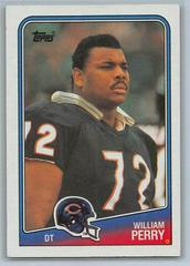 William Perry Football Cards 1988 Topps Prices