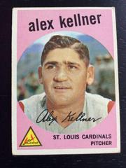 Alex Kellner #101 Baseball Cards 1959 Topps Prices