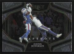 Justin Jefferson #SS-12 Football Cards 2022 Panini Select Snapshots Prices