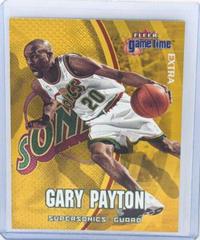 Gary Payton [Extra] #52 Basketball Cards 2000 Fleer Game Time Prices