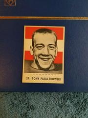 Tony Pajaczkowski #3A Football Cards 1956 Shredded Wheat Prices