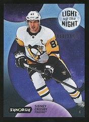Sidney Crosby [Blue] #LN-SC Hockey Cards 2022 Upper Deck Synergy Light Up The Night Prices