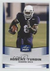 Robert Turbin [Blue Border] #41 Football Cards 2012 Leaf Draft Prices
