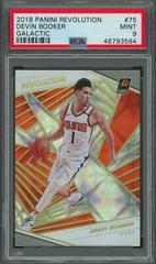 Devin Booker [Galactic] Basketball Cards 2018 Panini Revolution Prices