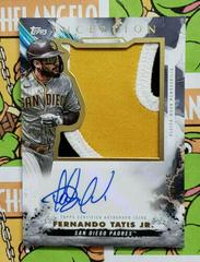 Fernando Tatis Jr. [Blue] #IAJP-FT Baseball Cards 2023 Topps Inception Autograph Jumbo Patch Prices