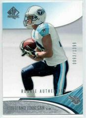 Cortland Finnegan Football Cards 2006 SP Authentic Prices