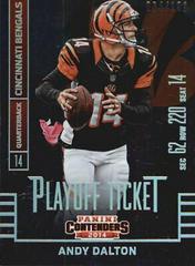 Andy Dalton [Playoff Ticket] Football Cards 2014 Panini Contenders Prices