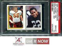 Joe Jacoby, Mike Haynes Football Cards 1986 Topps Stickers Prices