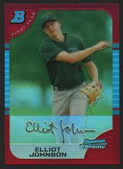 Elliot Johnson [Refractor] #215 Baseball Cards 2005 Bowman Chrome Prices