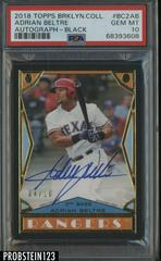 Adrian Beltre [Black] #BC2-AB Baseball Cards 2018 Topps Brooklyn Collection Autographs Prices