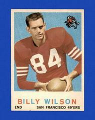 Billy Wilson #148 Football Cards 1959 Topps Prices