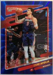 Deni Avdija [Blue Laser] Basketball Cards 2021 Panini Donruss Prices