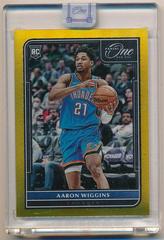 Aaron Wiggins [Gold] #143 Basketball Cards 2021 Panini One and One Prices