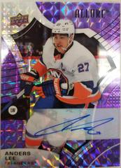 Anders Lee [Purple Diamond Autograph] #10 Hockey Cards 2021 Upper Deck Allure Prices