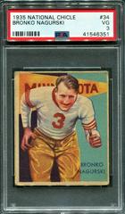 Bronko Nagurski Football Cards 1935 National Chicle Prices