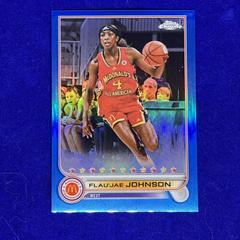 Flau'jae Johnson [Blue] #45 Basketball Cards 2022 Topps Chrome McDonald's All-American Prices