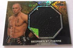 Georges St Pierre [Gold] Ufc Cards 2013 Finest UFC Jumbo Fight Mat Relics Prices