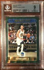 Stephen Curry [Green] Basketball Cards 2017 Panini Hoops Prices