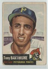 Tony Bartirome Baseball Cards 1953 Topps Prices