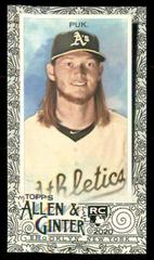 A. J. Puk [Mini Black Border] #226 Baseball Cards 2020 Topps Allen & Ginter Prices