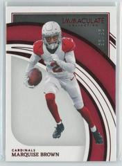 Marquise Brown [Red] #3 Football Cards 2022 Panini Immaculate Collection Prices