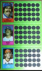 Art Howe, Bill Buckner, Ron Cey Baseball Cards 1981 Topps Scratch Offs Prices