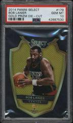 Bob Lanier [Gold Prizm Die Cut] Basketball Cards 2014 Panini Select Prices