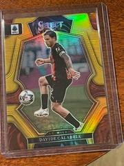 Davide Calabria [Gold] #101 Soccer Cards 2022 Panini Select Serie A Prices
