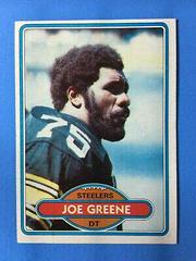 Joe Greene Football Cards 1980 Topps Prices