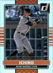 Ichiro [Miami Career Stat Line] Baseball Cards 2015 Donruss Prices