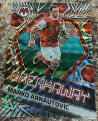 Marko Arnautovic Soccer Cards 2021 Panini Mosaic Road to FIFA World Cup Breakaway Prices