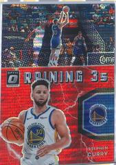 Stephen Curry [Red Pulsar] Basketball Cards 2021 Panini Donruss Optic Raining 3s Prices
